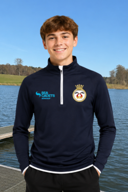 Performance Quarter Zip Sweat Top
